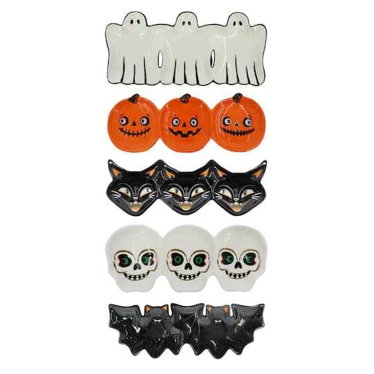 Assorted 9.75" Halloween Ceramic Plate, 1pc. by Ashland®